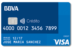 tarjeta de credito BBVA